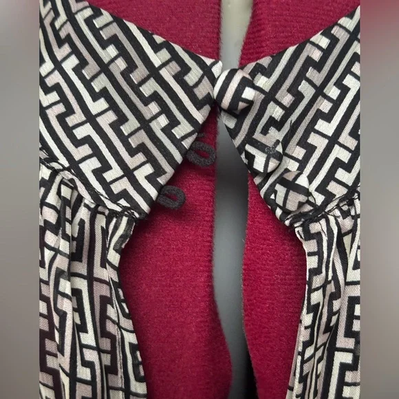 H&M silky high neck blouse L - Picture 3 of 5